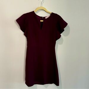NWOT Unworn Loft Maroon Dress